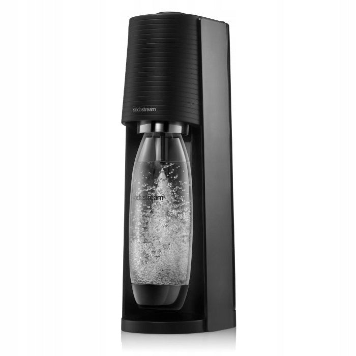 Saturator SodaStream Terra black + 3 water bottles, 2 books freebie Brand SodaStream