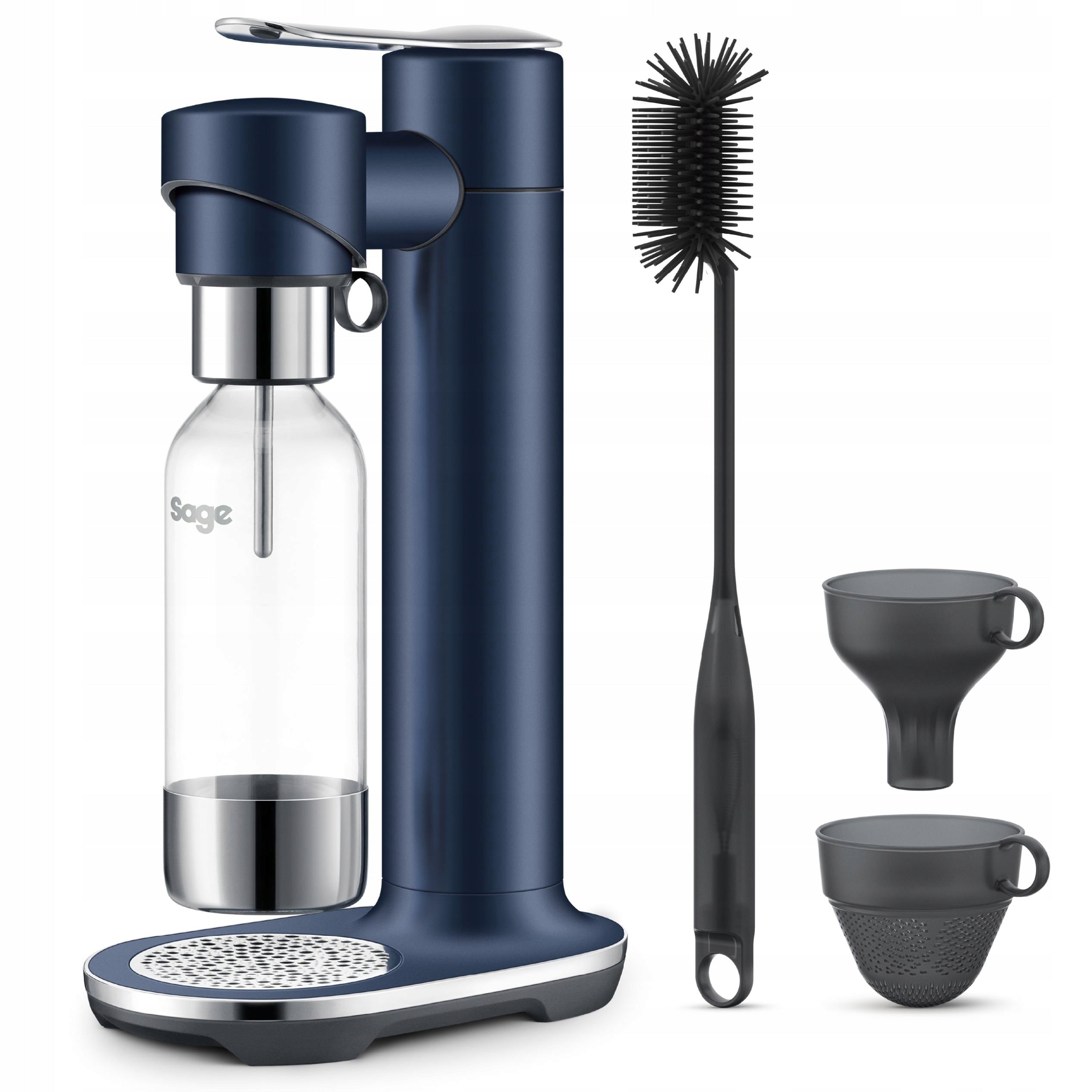 Saturator for Water the InFizz Fusion SCA800DBL Navy Blue 1 Liter NEW DESIGN Packaging status original