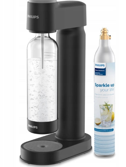 Saturator for gassing water PHILIPS + cylinder cartridge with gas CO2 1L SET