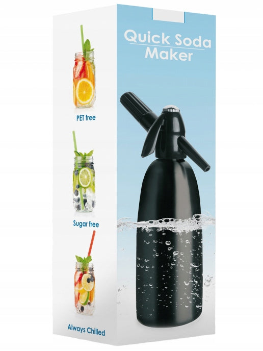 Saturator for sparkling water Art SA-01C black 1 l Manufacturer code SA-01 C