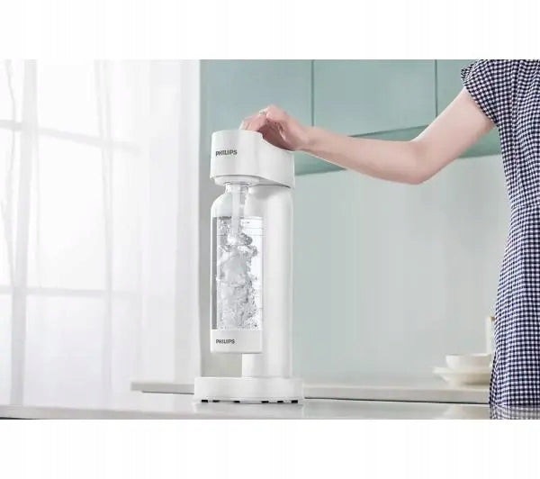 Saturator for sparkling water Philips GoZero ADD4901WH/10 White Bottle 1L Brand Philips