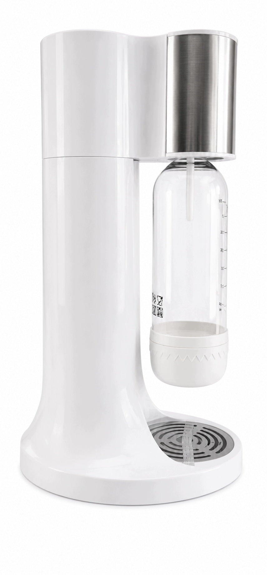 Saturator for sparkling water plus bottle 850 ml WHITE Manufacturer code Saturator Bubble Stream