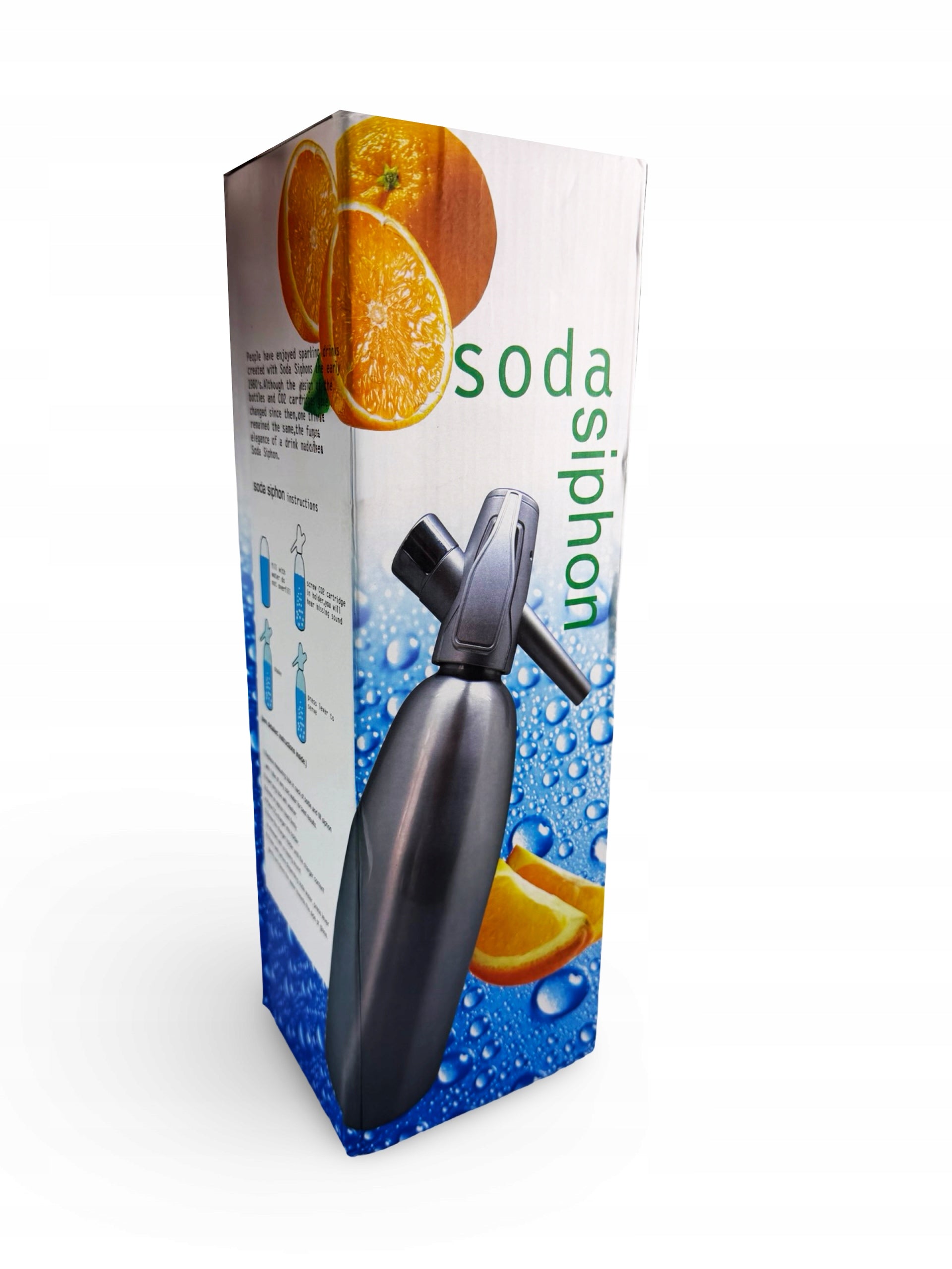 Saturator for sparkling waterblack 1 l Brand Tracer