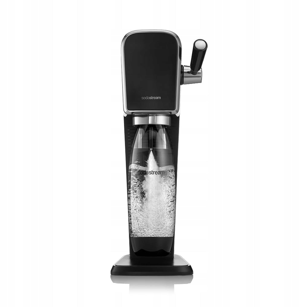 Saturator for water SodaStream ART + cylinder CO2 cartridge + bottle 1L SET Packaging status original