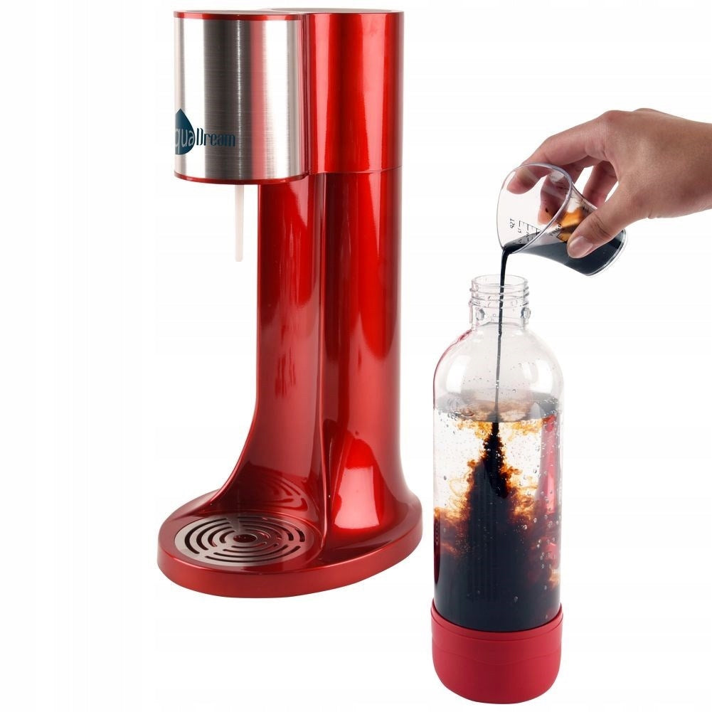 Saturator siphon for gassing water red AquaDream /Orion Brand Orion