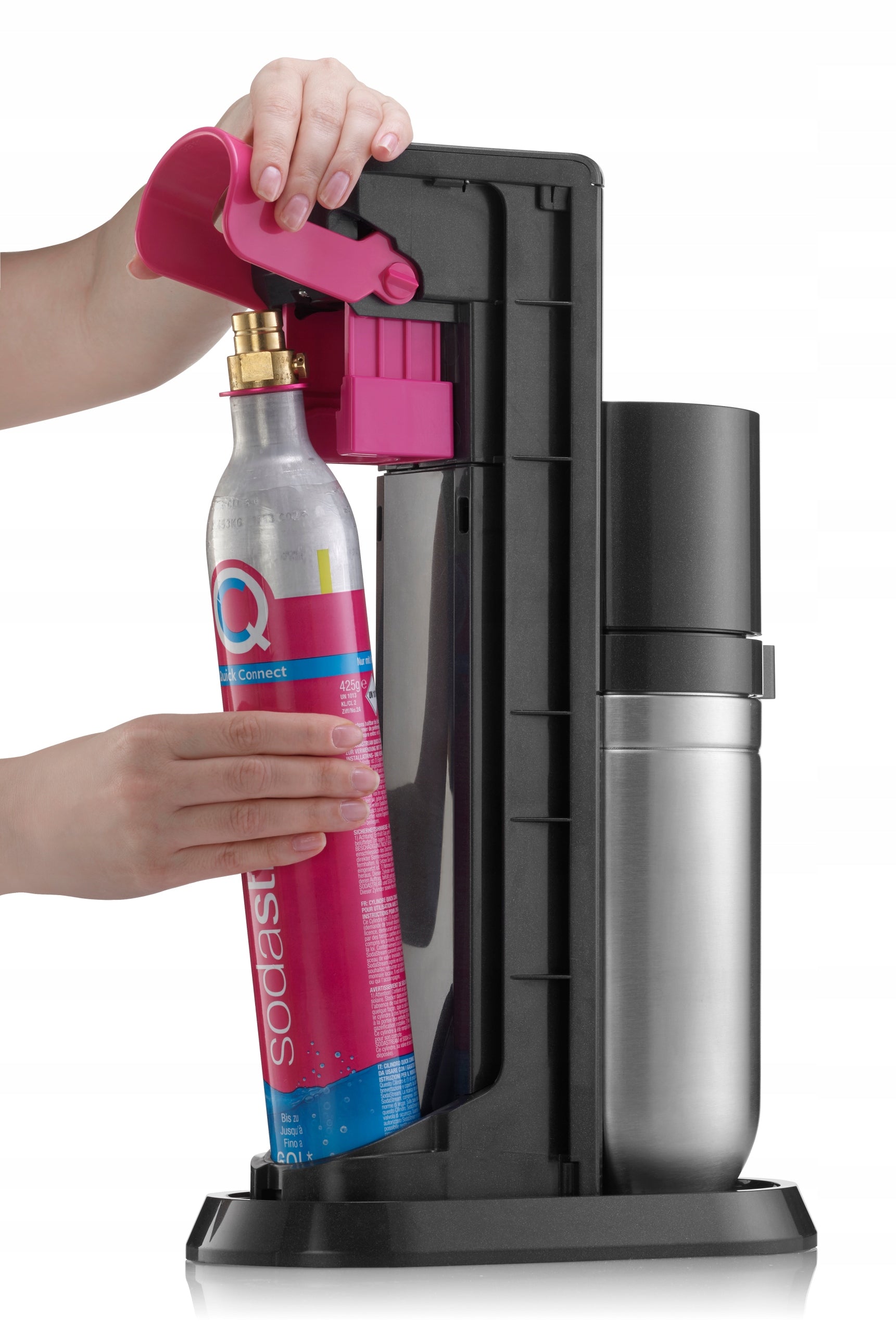 Saturator water SodaStream Duo 2 bottles black Manufacturer code Sodastream Duo