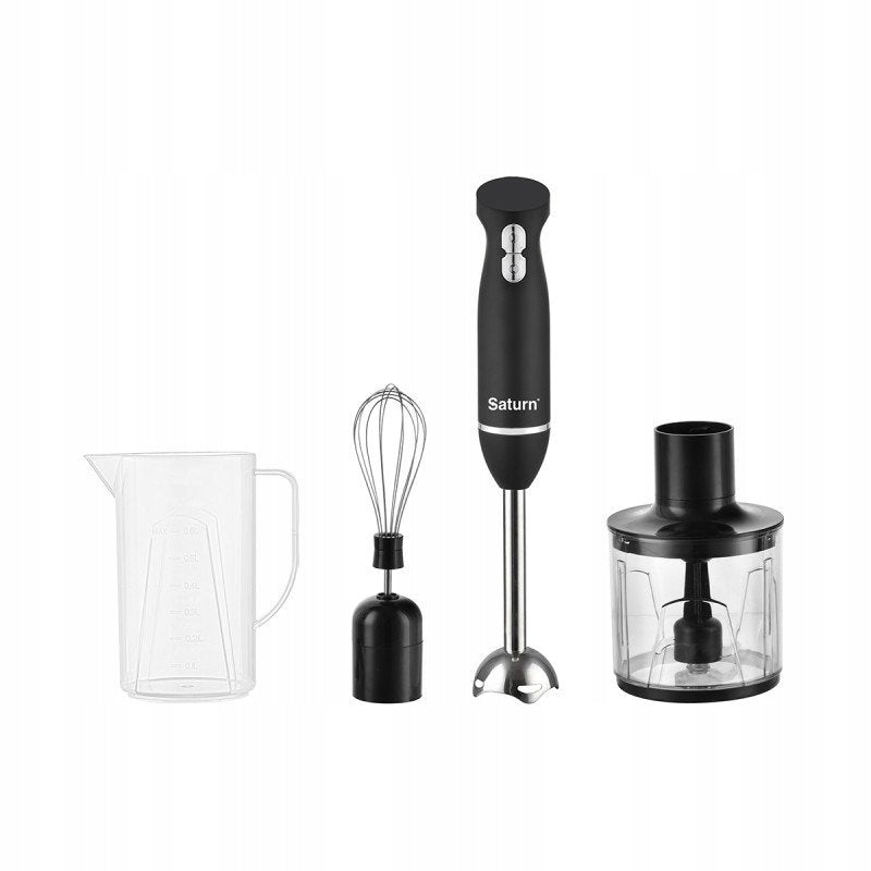 Saturn ST-FP0059 3-in-1 Vertical Blender, 600 W, Stainless Steel Blade