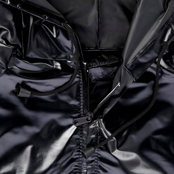 Sauna Tracksuit HMS Black Weight Loss Outfit Two Piece Pants PVC Sweatshirt Size universal