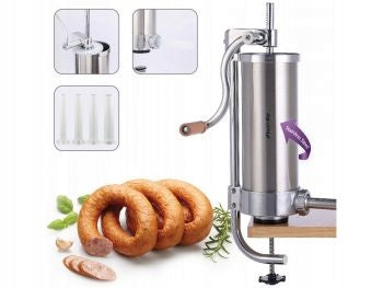 Sausage Stuffer 4x Funnel Piston Silicone 3 KG