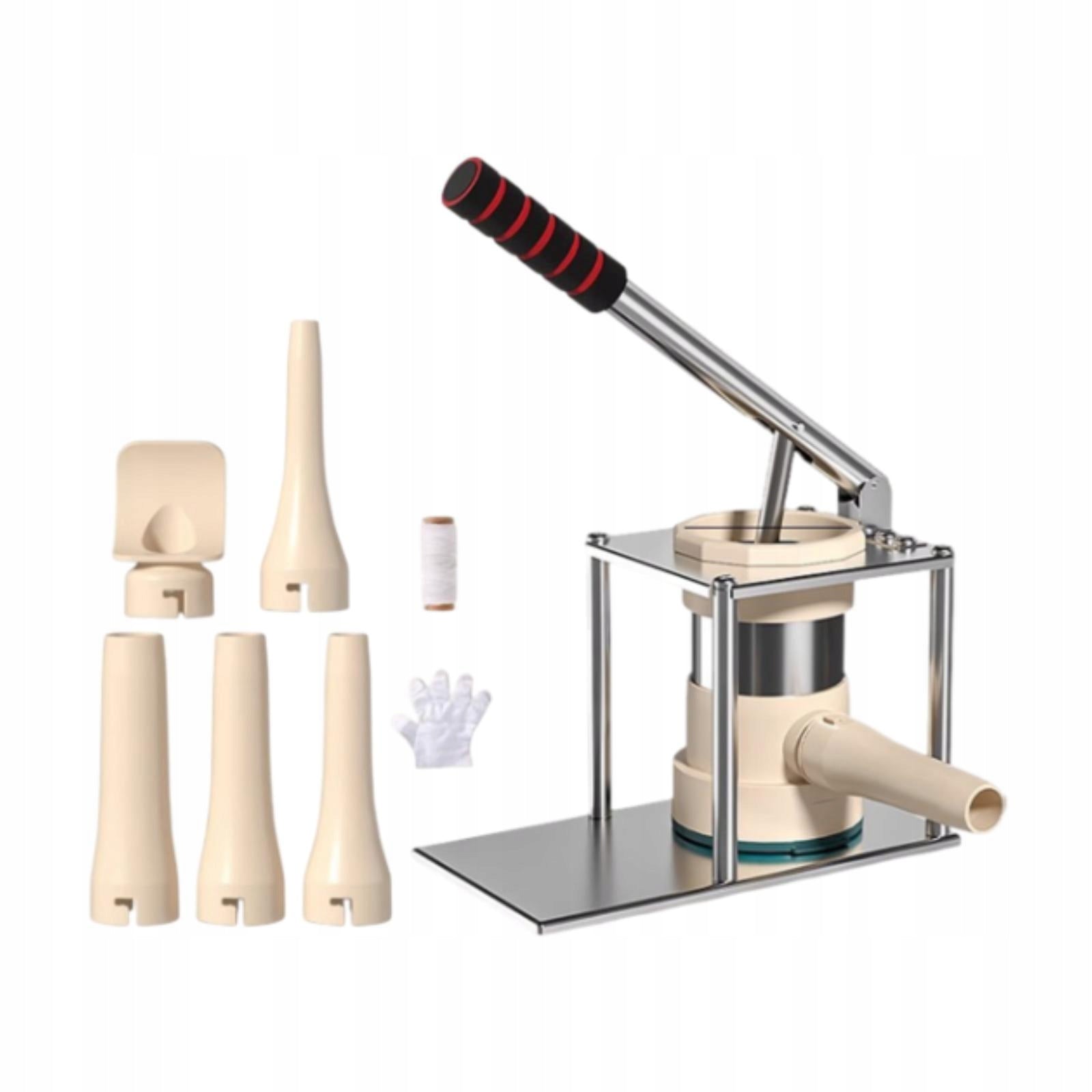 Sausage Stuffer Sausage Filler Machine,with 4 Attachment,Meat