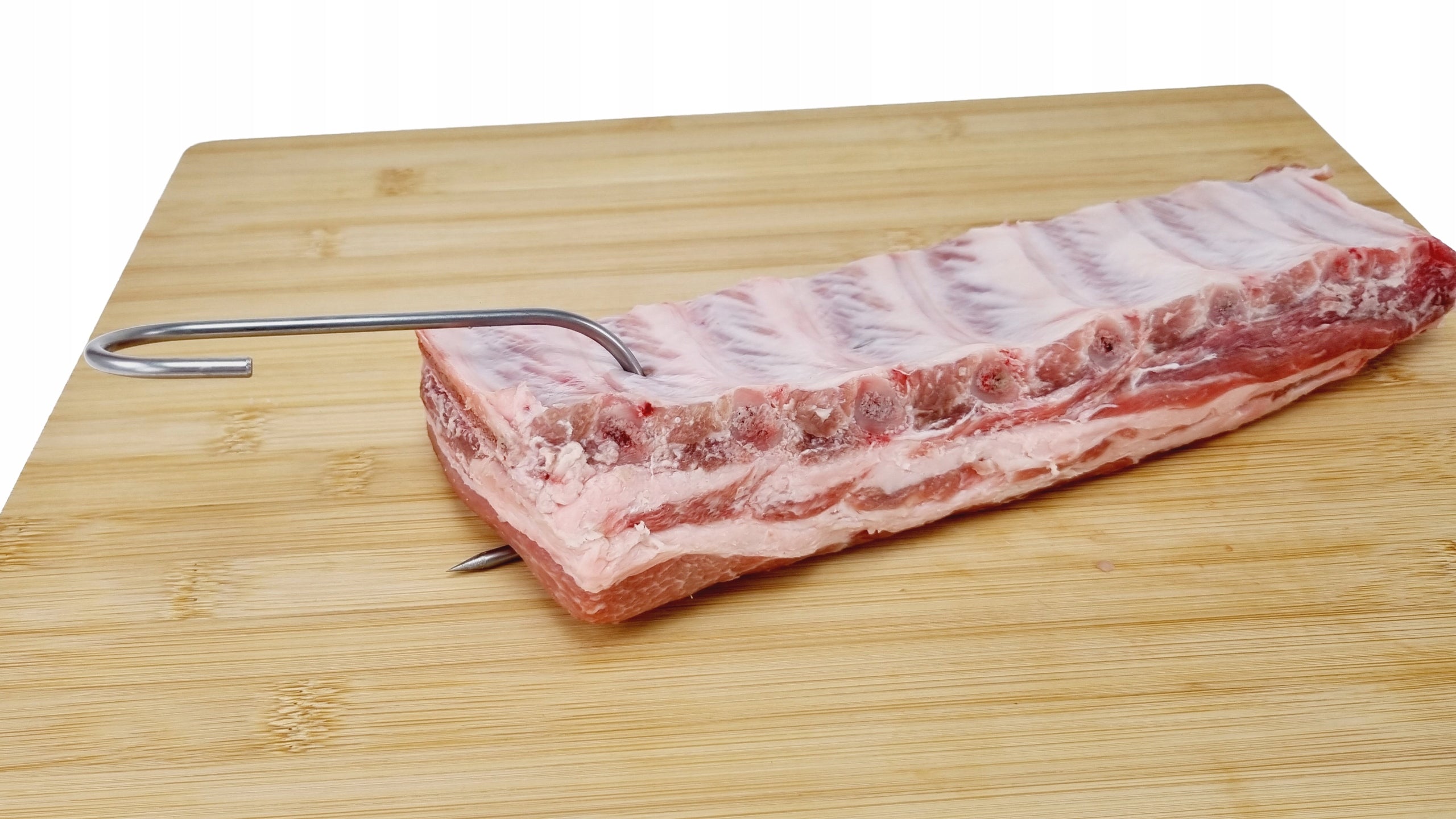 Sausage hooks 17cm twisted fi 4 for smoking rib bacon ATEST PZH Kind single