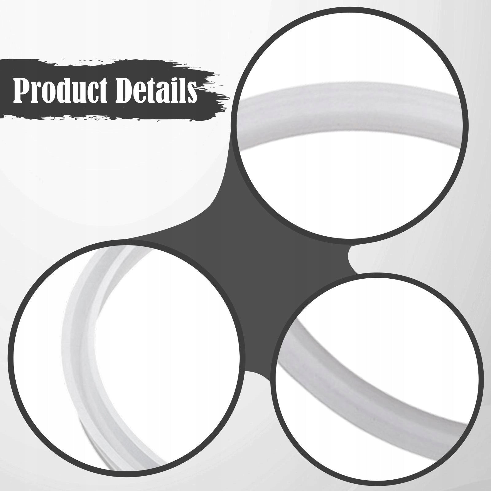 Sausage stuffer sealing ring,Part Dominant color multicolor