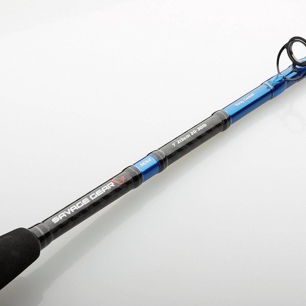 Savage Gear Fishing Rod SGS2 Boat Game 190cm 1,90m 200-600g Sea Rod construction type segmented