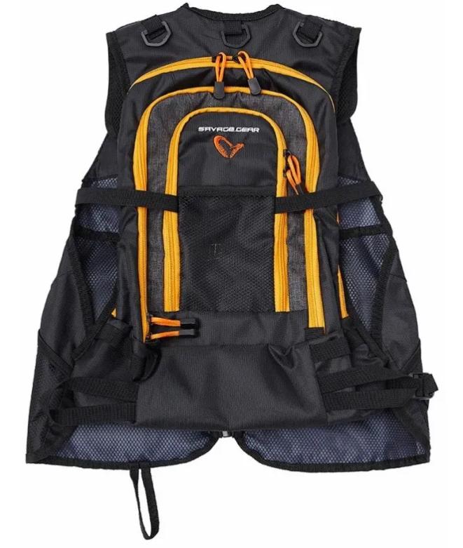 Savage Gear PRO-TACT SPINNING VEST ONE SIZE BLACK Size universal