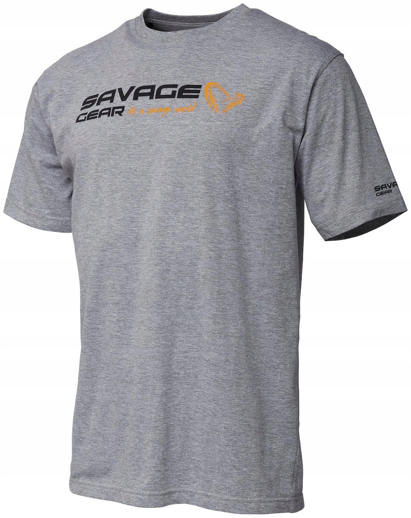 Savage Gear Signature Logo T-Shirt XL Size: X-Large (XL), Colour Color blue
