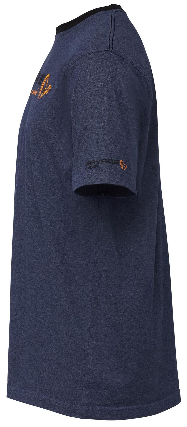 Savage Gear Signature Logo T-Shirt XL Size: X-Large (XL), Colour Model Signature