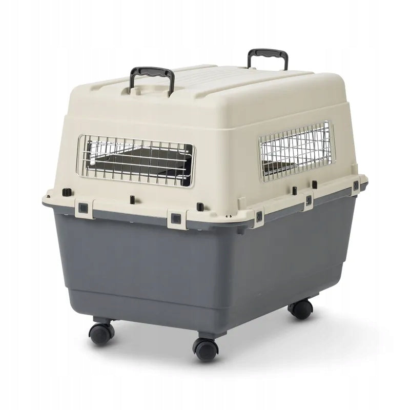 Savic Dog Transporter with Wheels Feria Andes 5 56x80x64,5cm to 25kg IATA Main material synthetic material