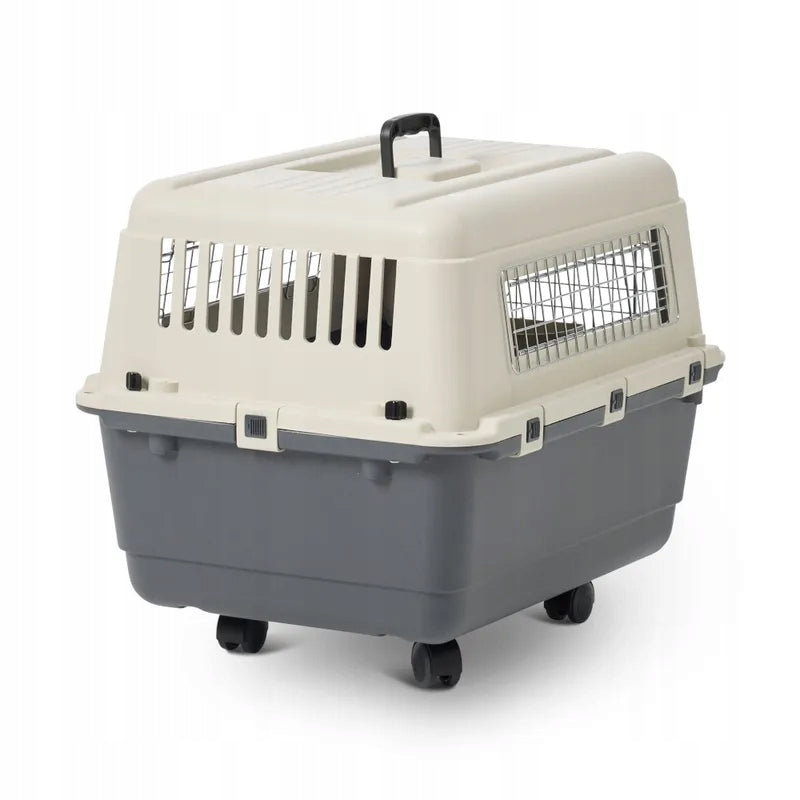 Savic Dog Transporter with Wheels Feria Andes 5 56x80x64,5cm to 25kg IATA Size XL