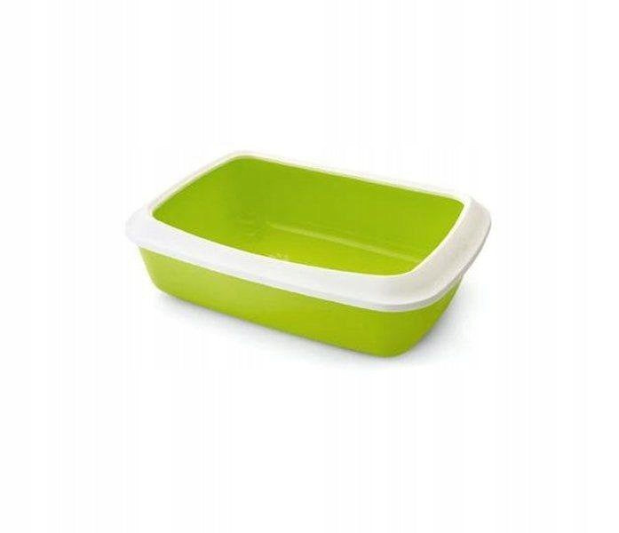Savic | Iriz | Oval open litter box with cat rim - blue Bl Manufacturer code 5411388926458