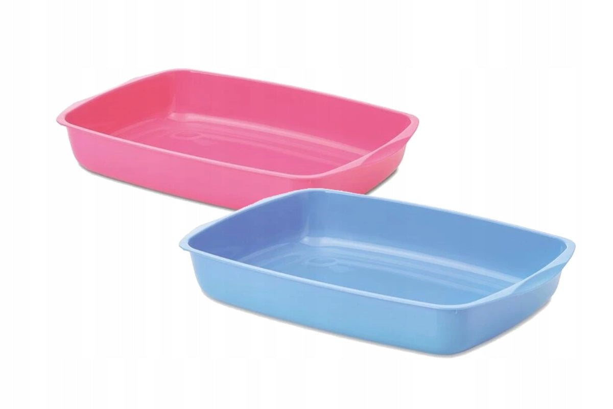 Savic Litter Tray Small Cat Cuvette Mix Color 37cm 2pcs
