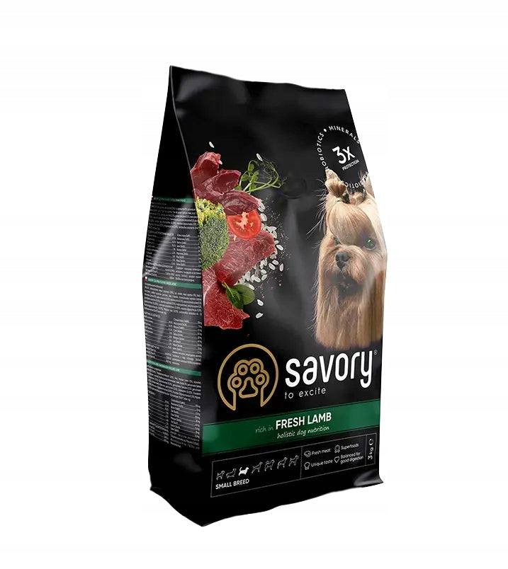 Savory Adult Small Breed Fresh Lamb 3kg