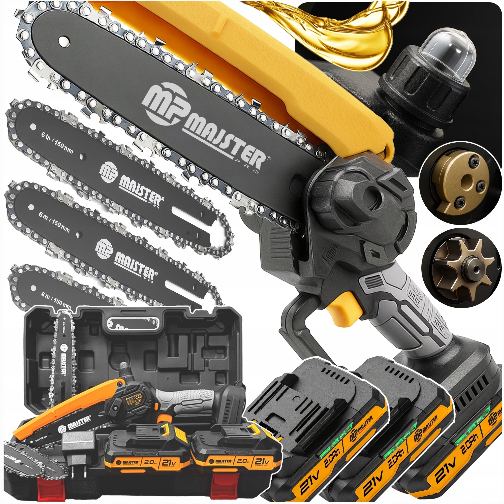 Saw Cordless Electric Chain MP0004 4x prow 4x chain