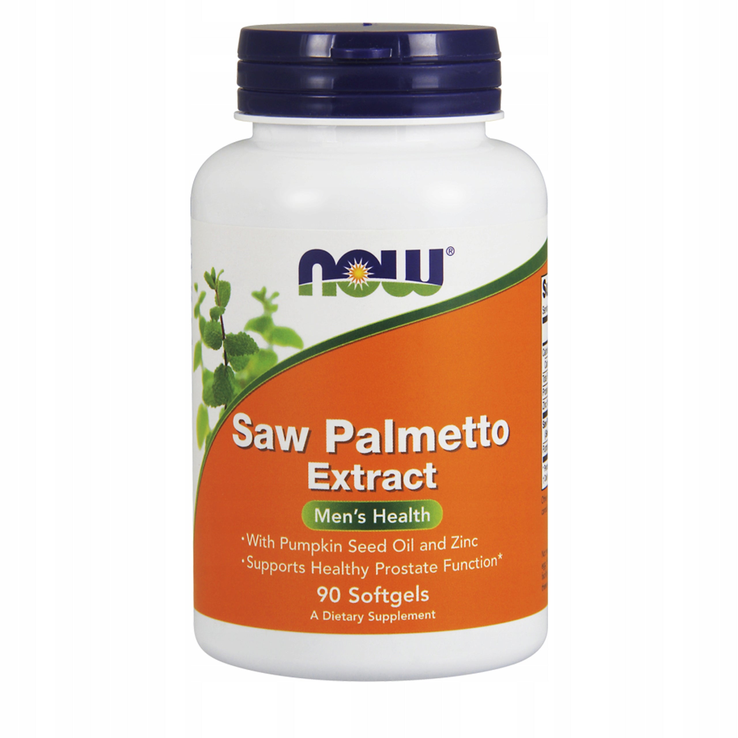 Saw Palmetto NOW FOODS 90 Capsules Prostate Libido