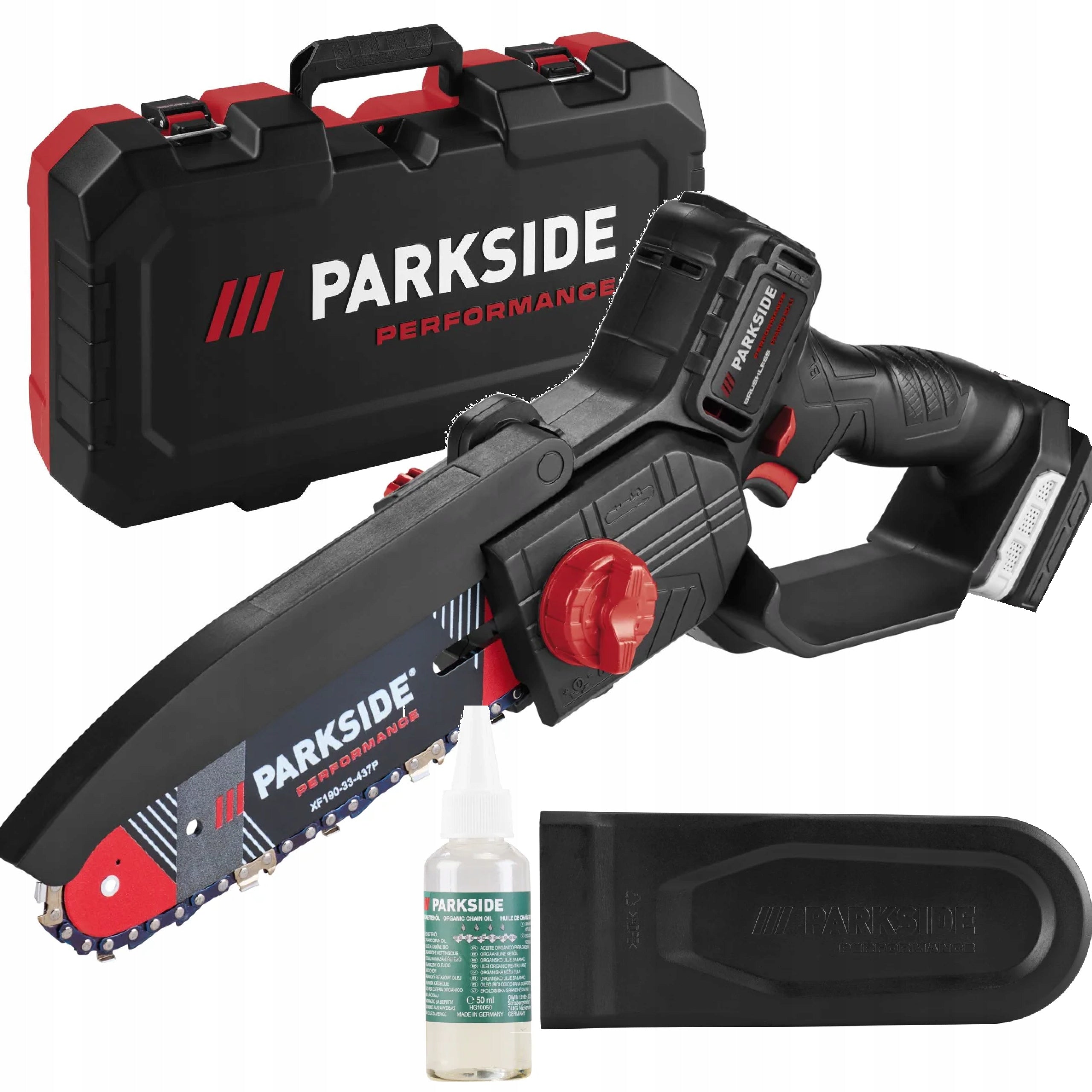 Saw saw Parkside Performance PPAGHS 20-Li A1 automatic lubrication!
