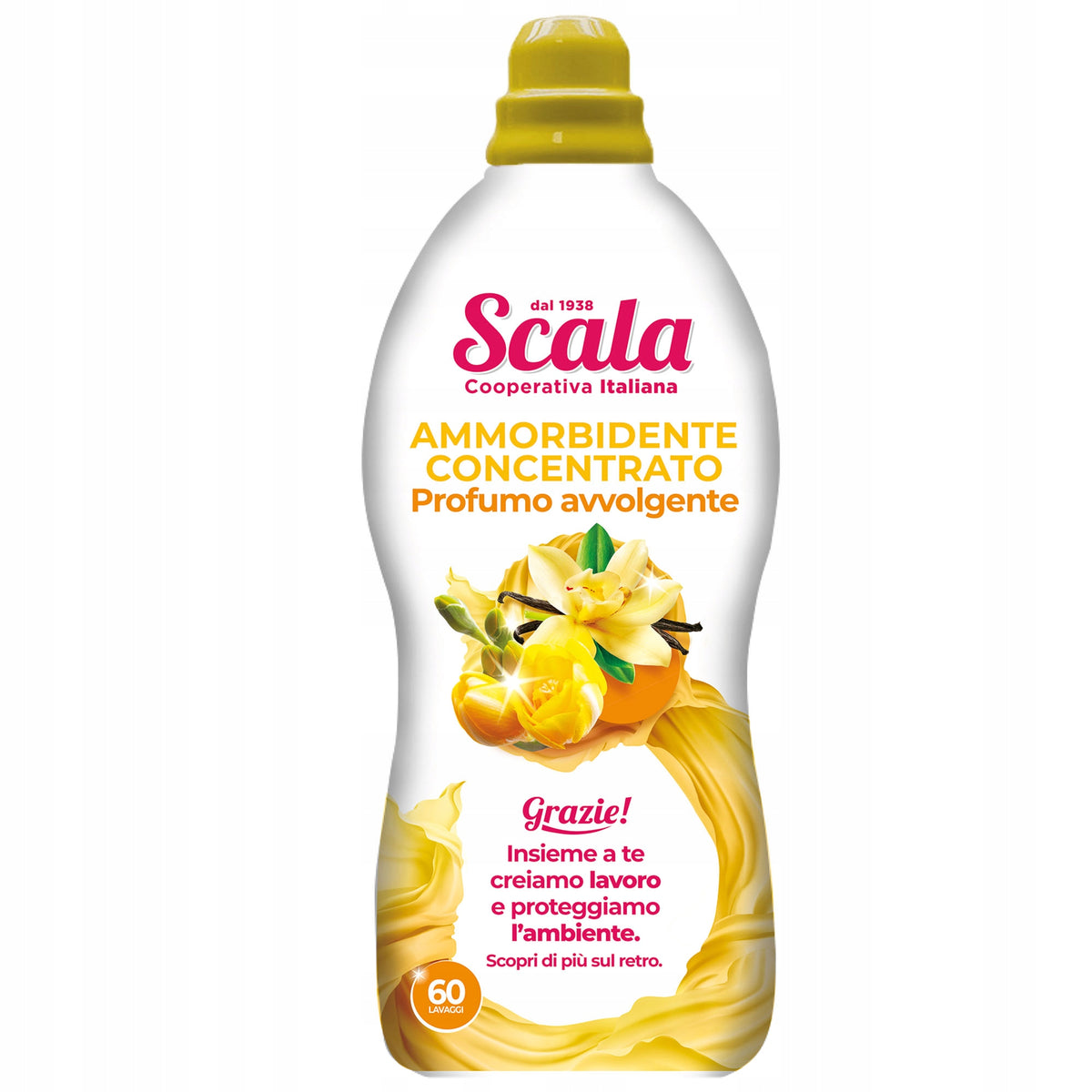 Scala Liquid Fabric Softener Vanilla and Freesia 1,5L