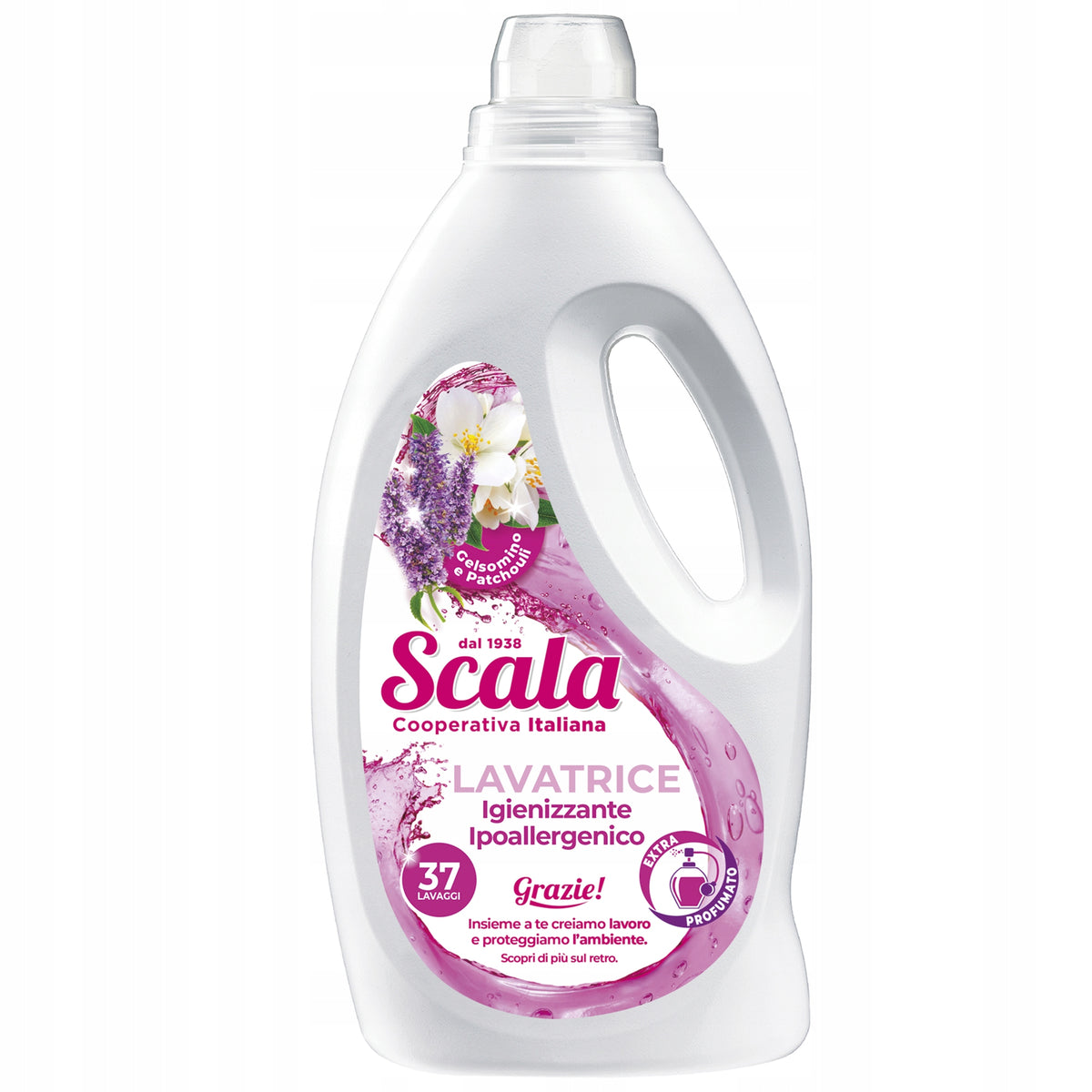 Scala Universal Hypoallergenic Washing Liquid Jasmine 1,5L