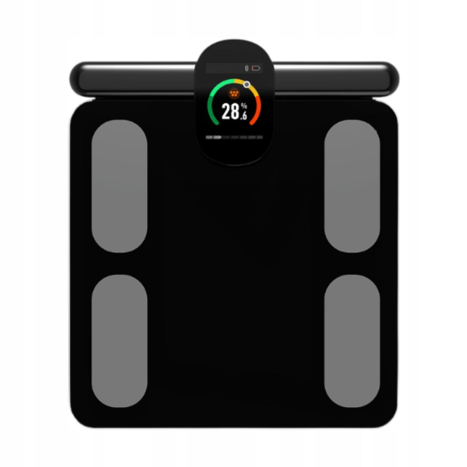Scale for Body Weight Accurate Professional Bmi Body Muscle Mass Black