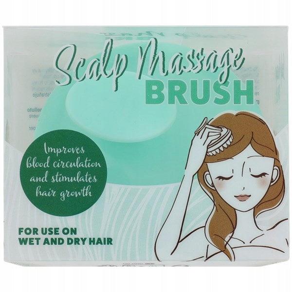 Scalp massager brush Dayes Europe 3008026 Color green
