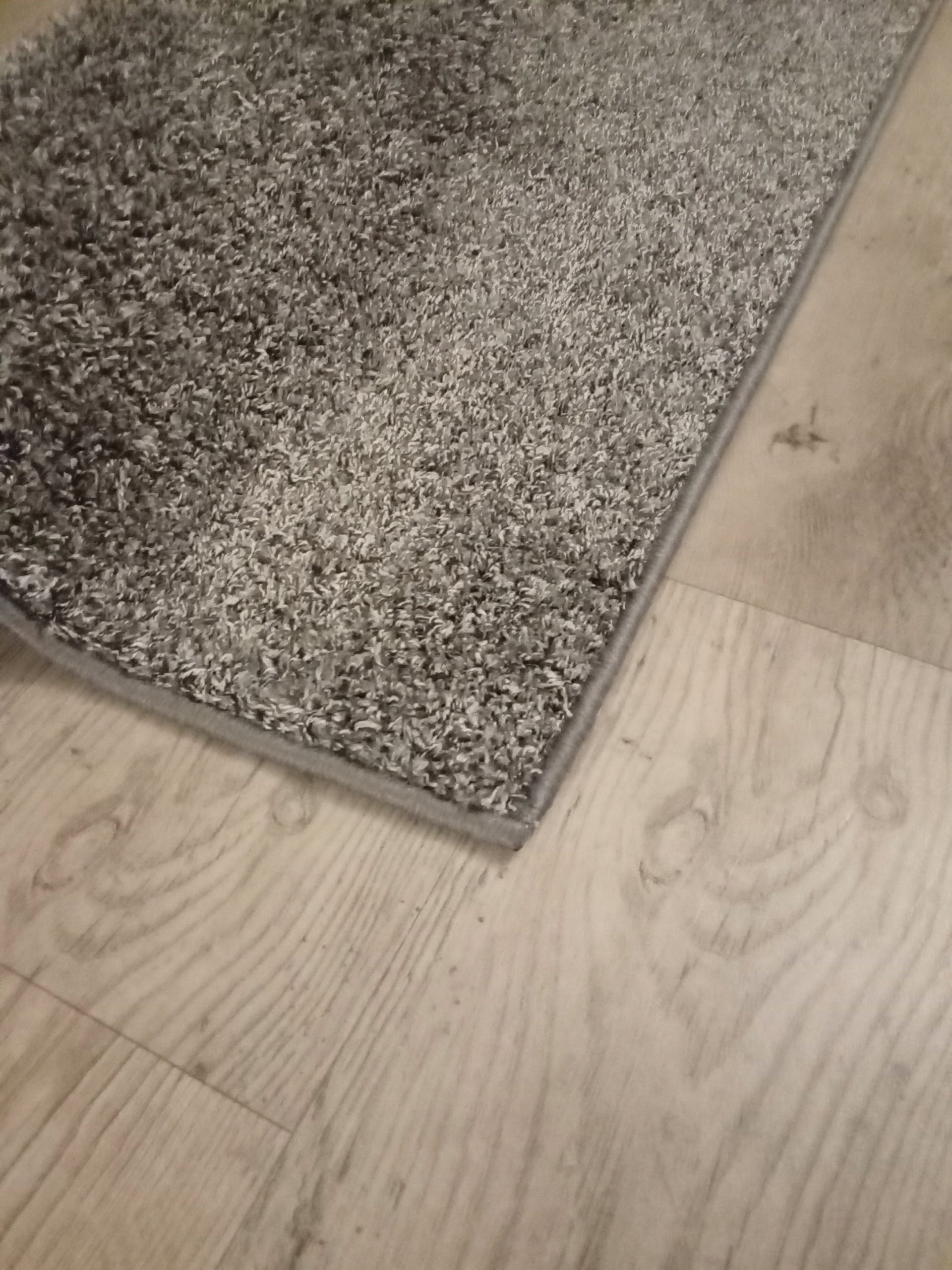 Scandinavian Carpet Grey Soft 160x230 VELVET Living Room Stain Resistant Product width 160 cm
