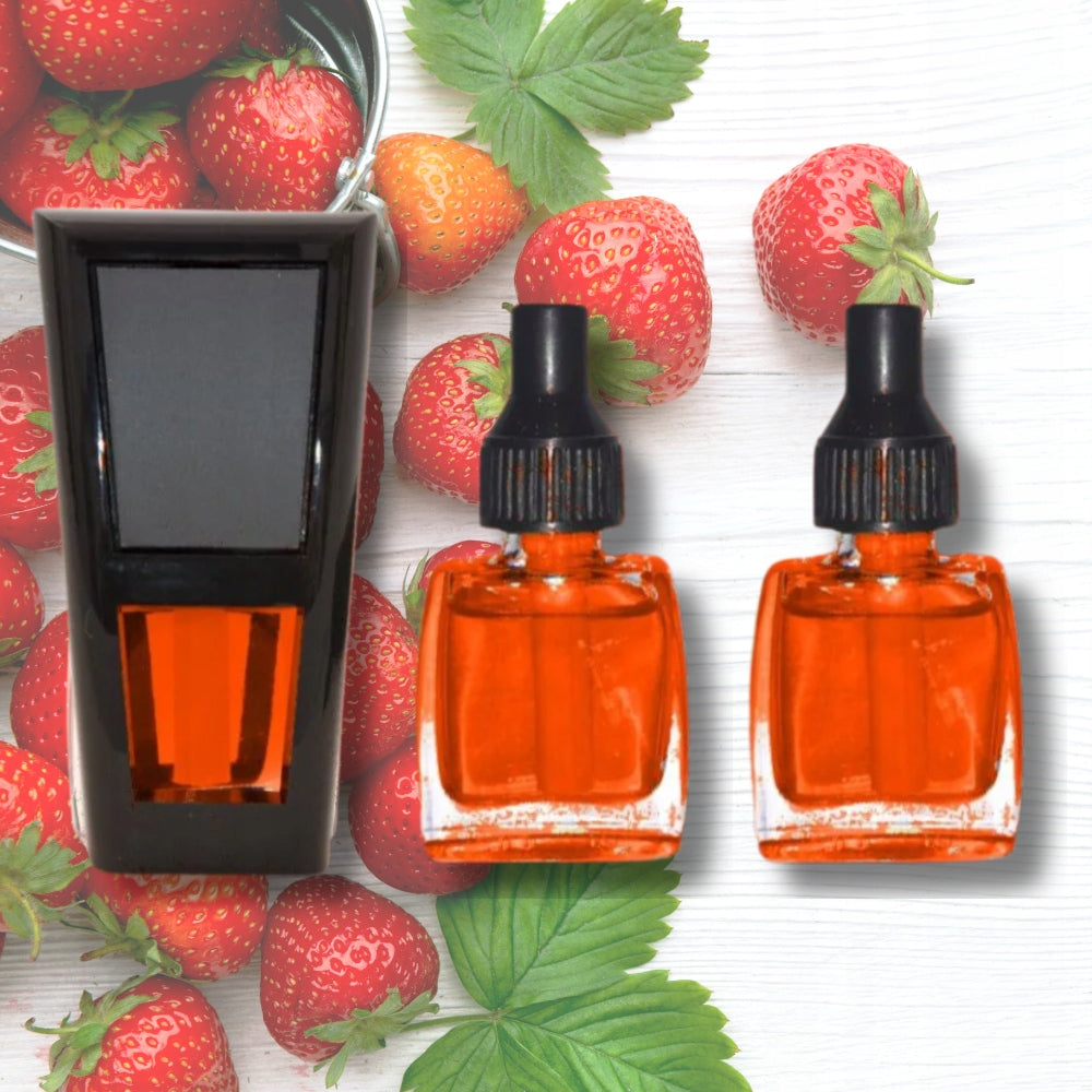 Scent for car air vent Long-lasting 3x60days Fresco 3in1 Strawberry Manufacturer's catalog number 011379