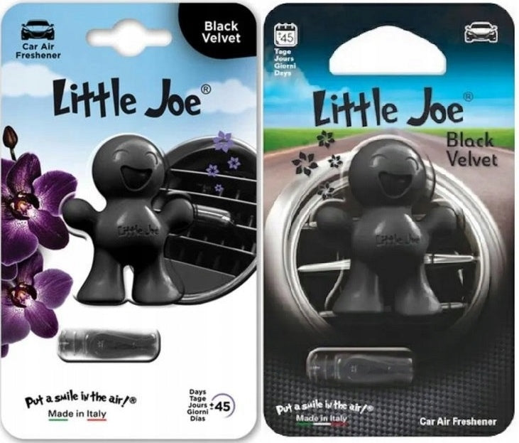 Scent freshener Little Joe BLACK VELVET black