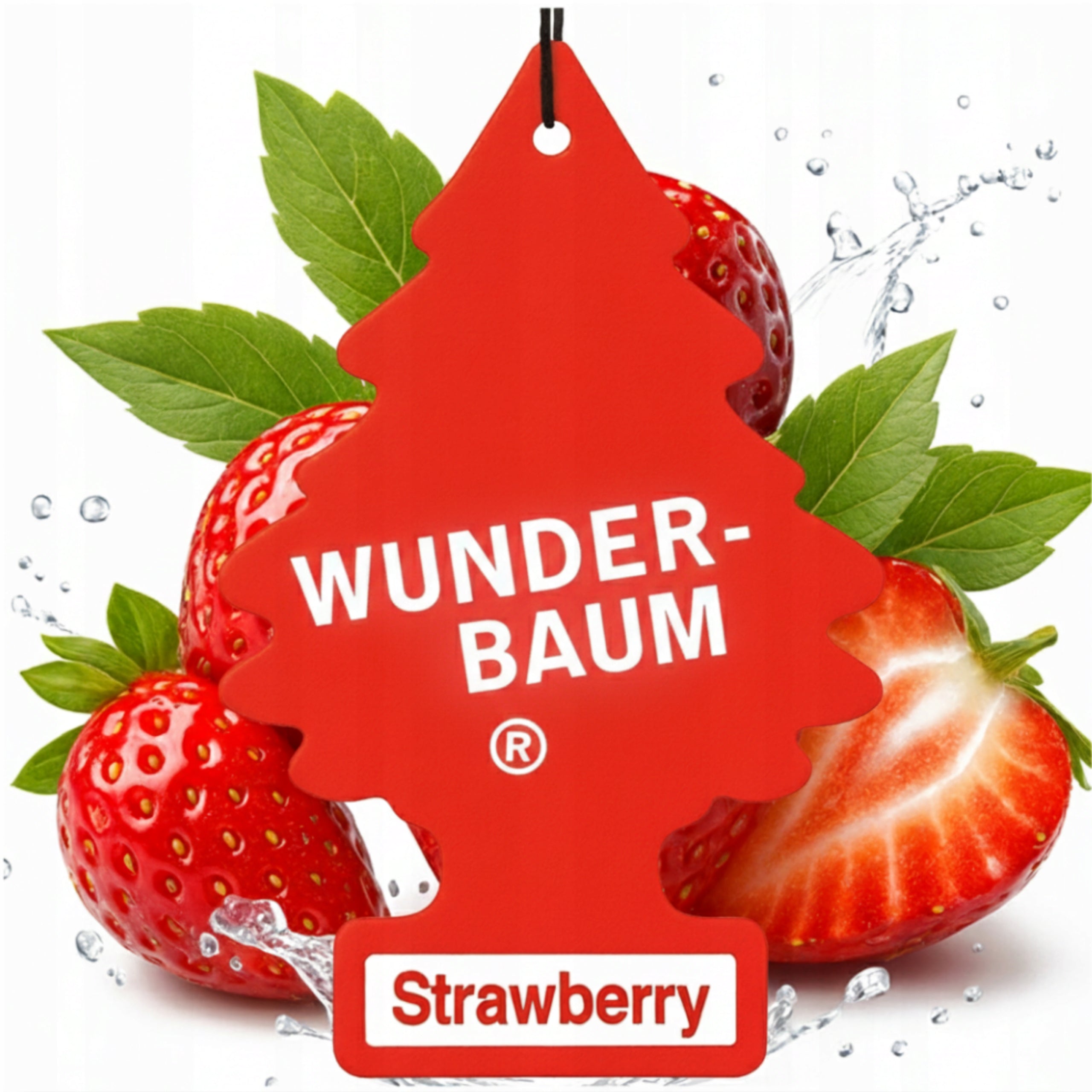 Scented Christmas Tree STRAWBERRY Christmas Tree Strawberry Scented Pendant Packaging status original