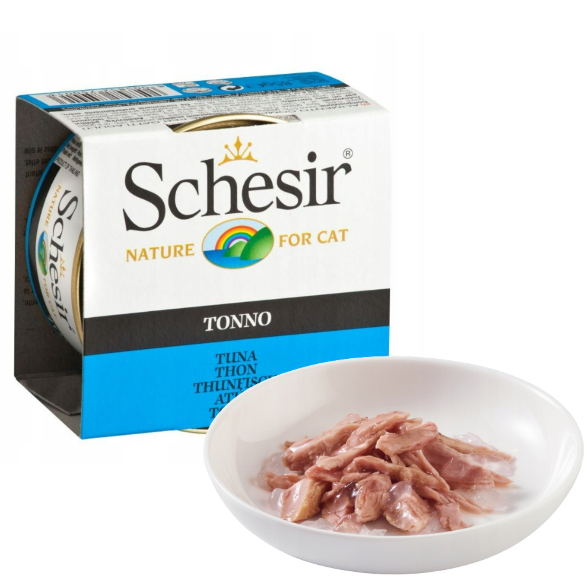 Schesir for cats, tuna in jelly, 85g can