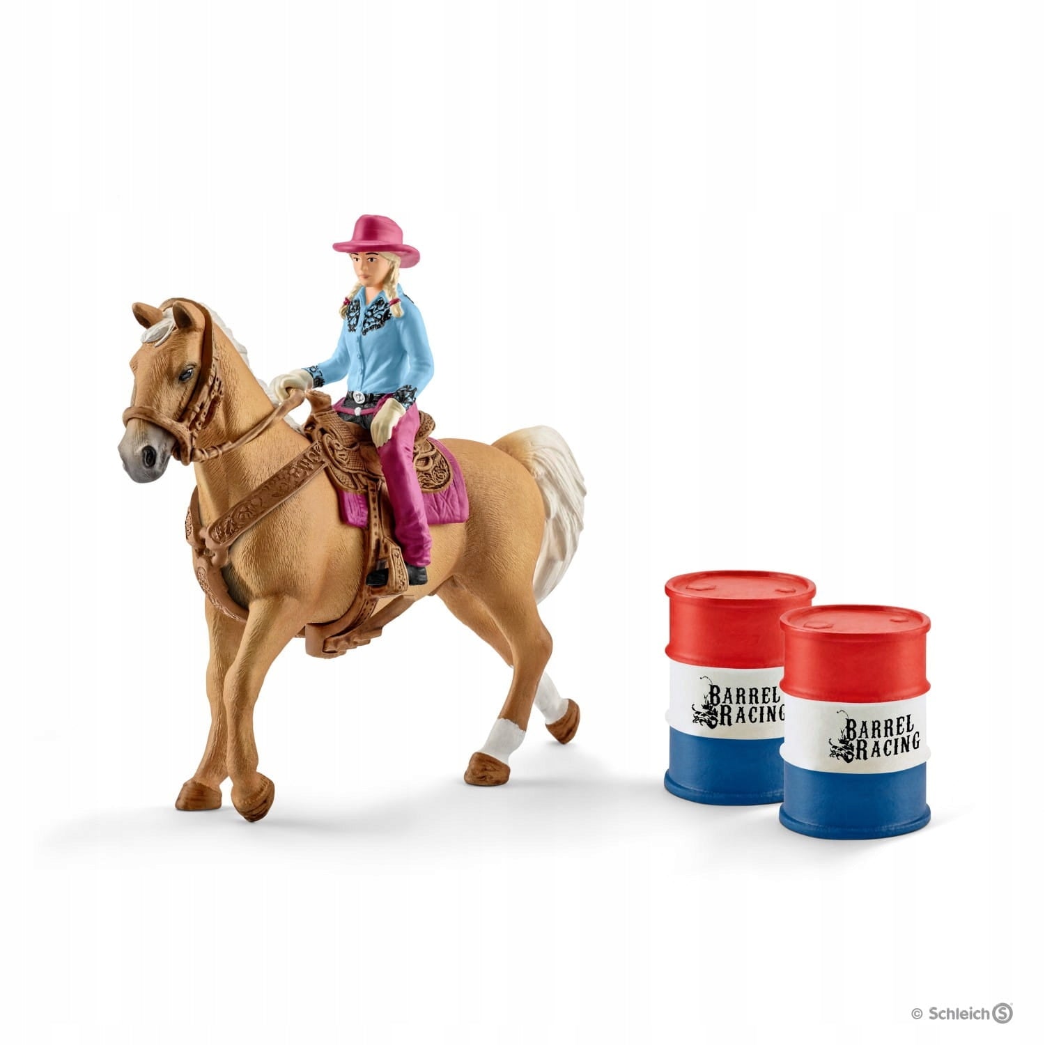 Figurenset Fasswettbewerb Schleich Horse Club 