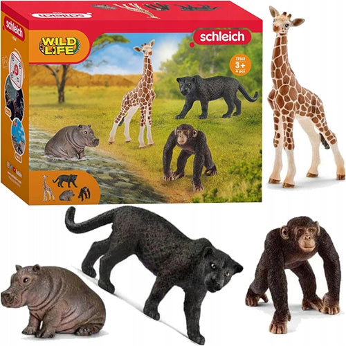 Laukinių gyvūnų rinkinys Schleich Wild Life