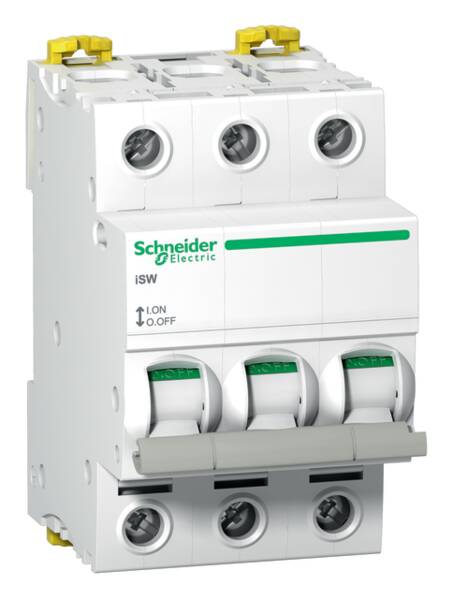 Modularer Leistungsschalter Schneider Electric Acti9 iSW, 3P 63A 415VAC 