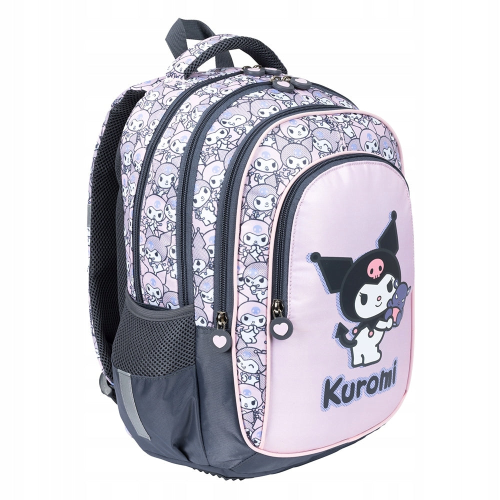 School BACKPACK 4-CHAMBERS BPL-58 KUROMI PINK 4158