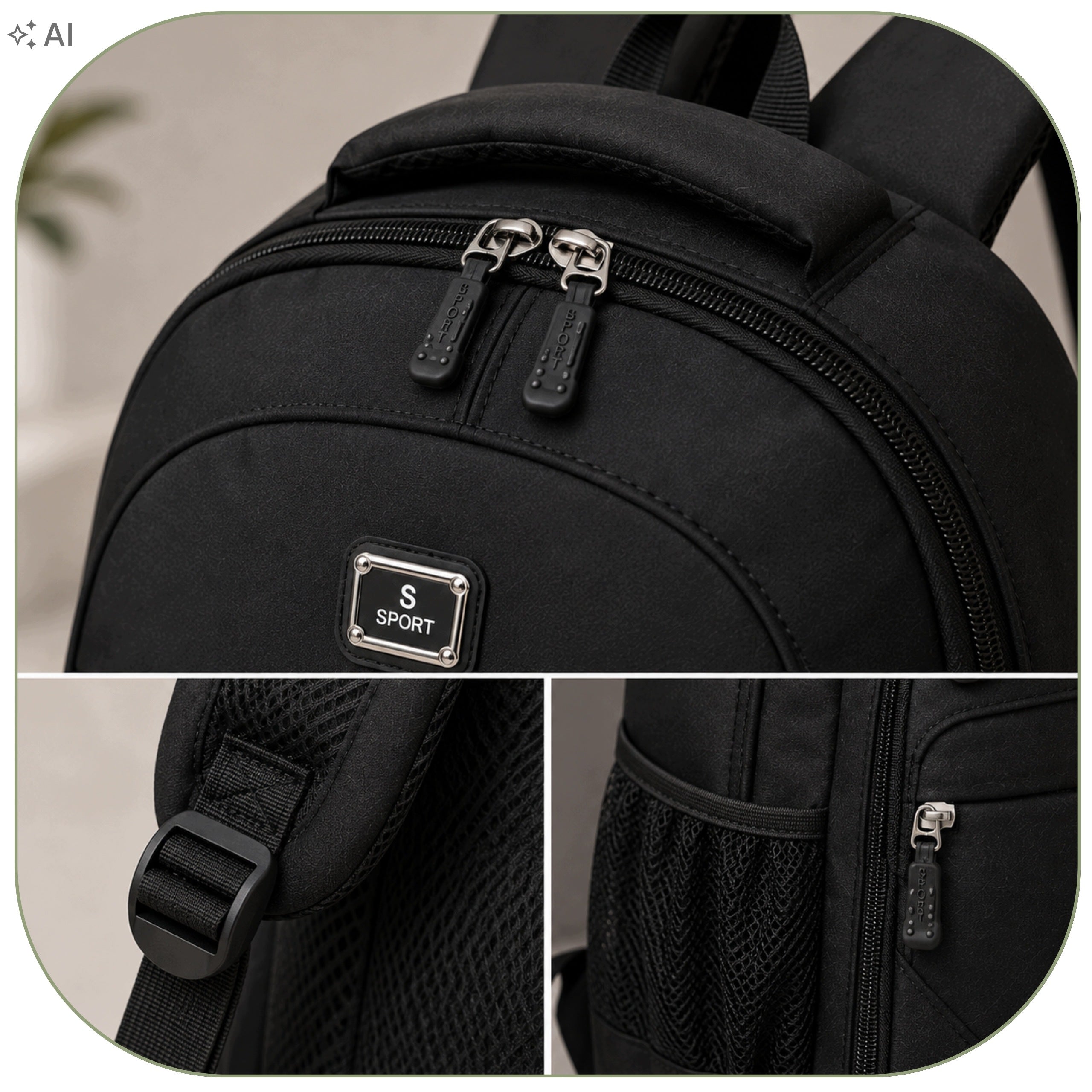 School BACKPACK Waterproof Spacious Sports City Laptop Brand no brand