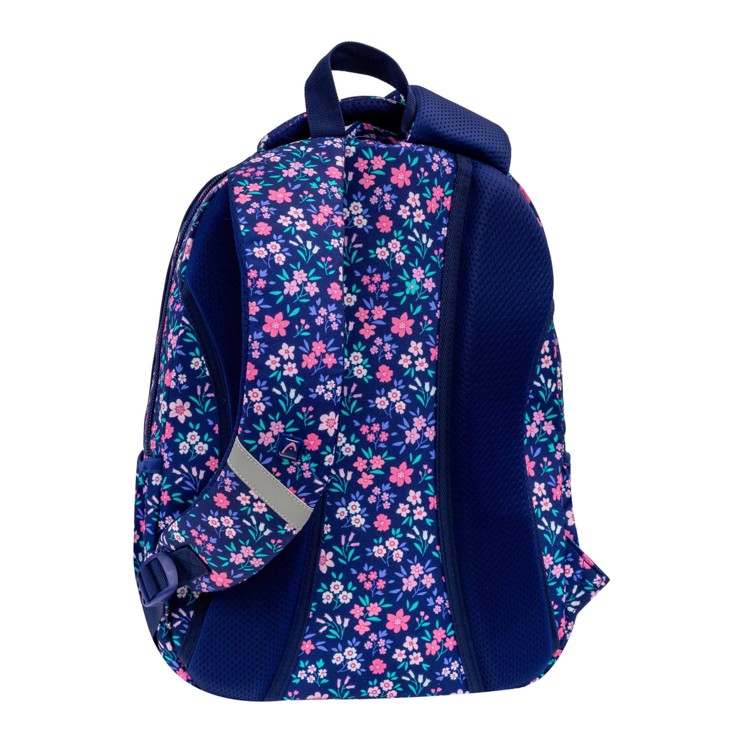 School BACKPACK Youth Field Flowers Flower Field Flowers Brand Head