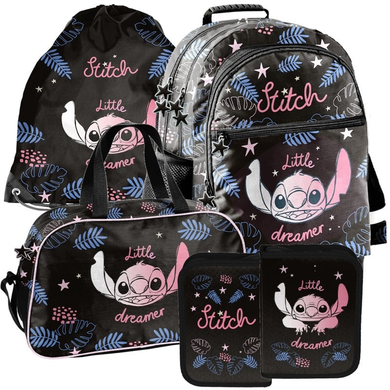 School BACKPACK bag pencil case Lilo and Stitch Little Dreamer