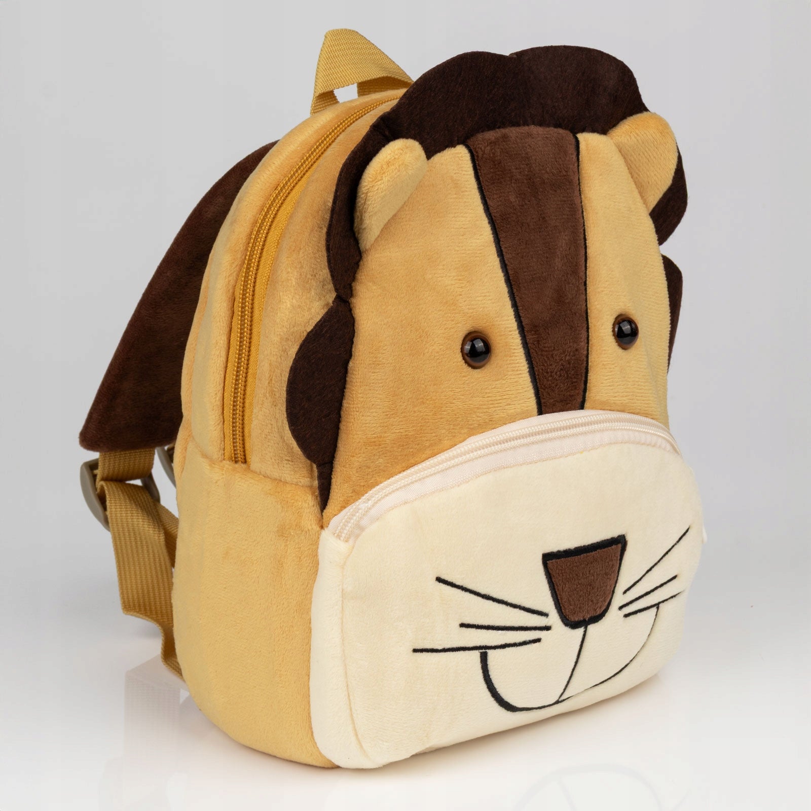 School BACKPACK for Girls Boy Preschooler Lion Plush Brand Alessio