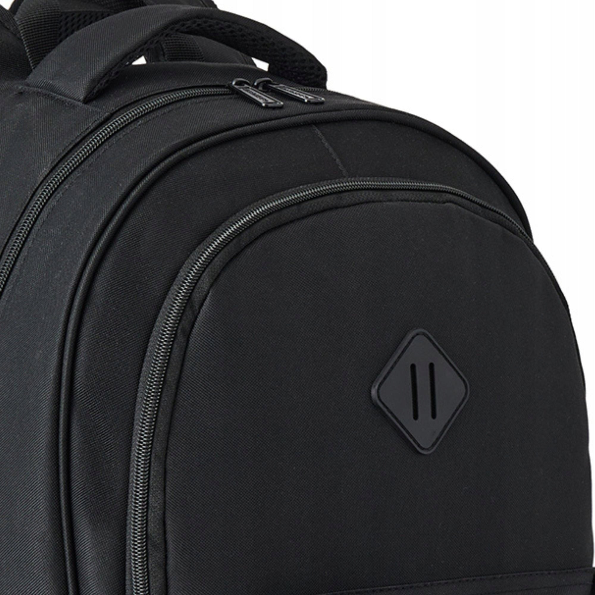 School Backpack Black Sports Youth Men's for Kids Spacious Brand Zagatto