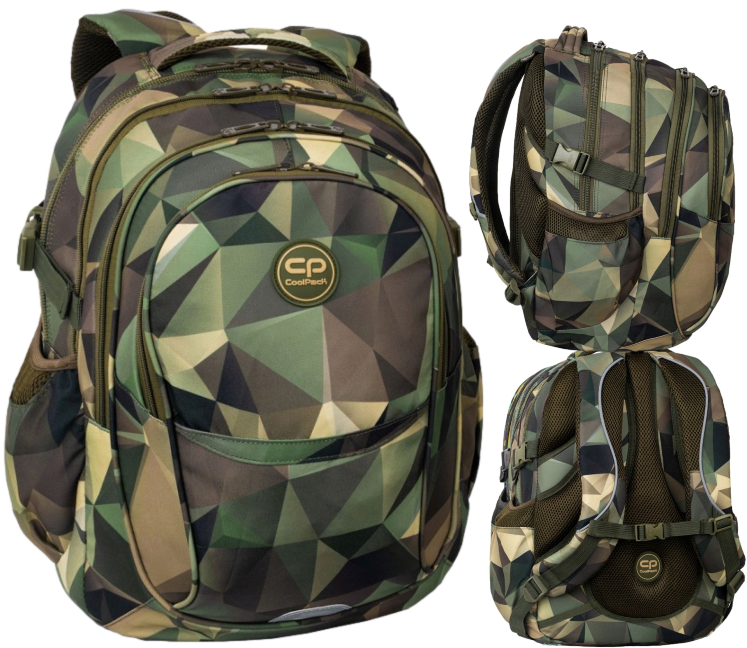 School Backpack CoolPack Youth Factor Hedge Large
