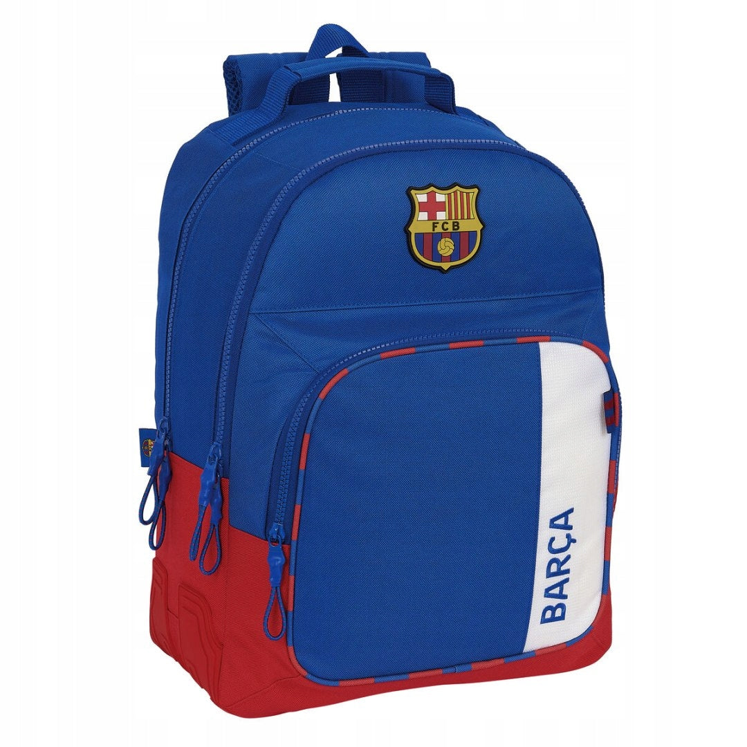 School Backpack F.C. Barcelona Blue Chestnut 32 x 42 x 15 cm