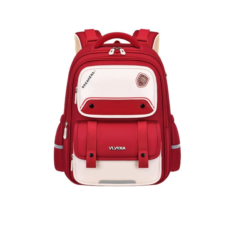 School Backpack For Children Boys Girls 1-6 Class Large Capacity