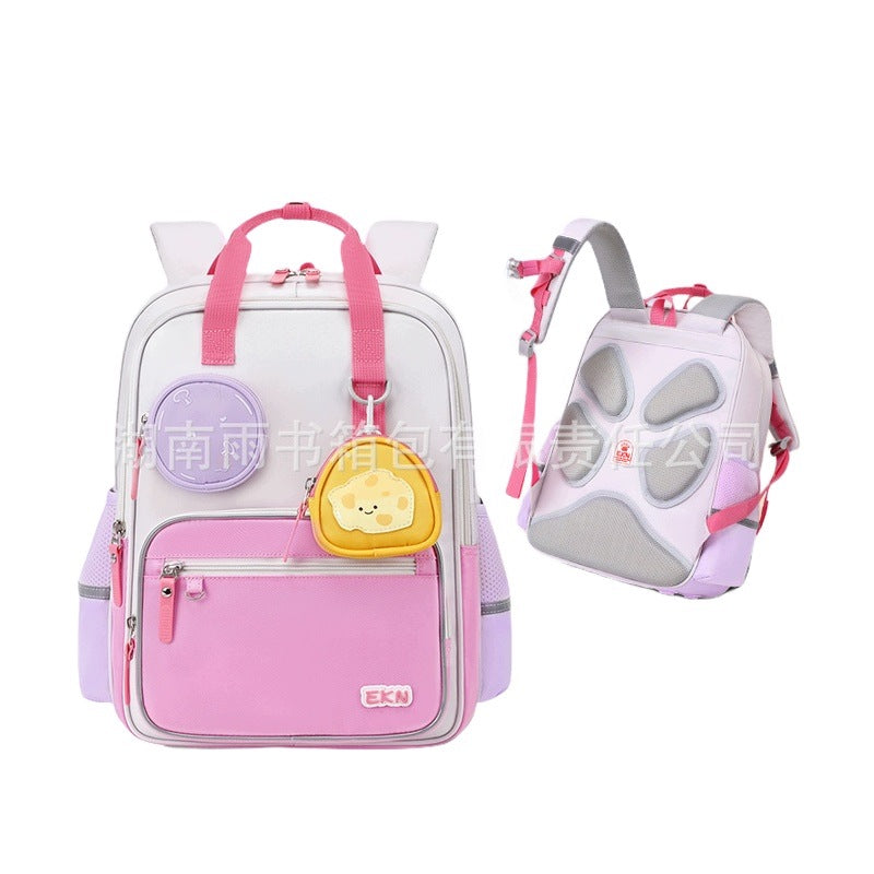 School Backpack For Girls Boys Lightweight Relieving Large Capacity